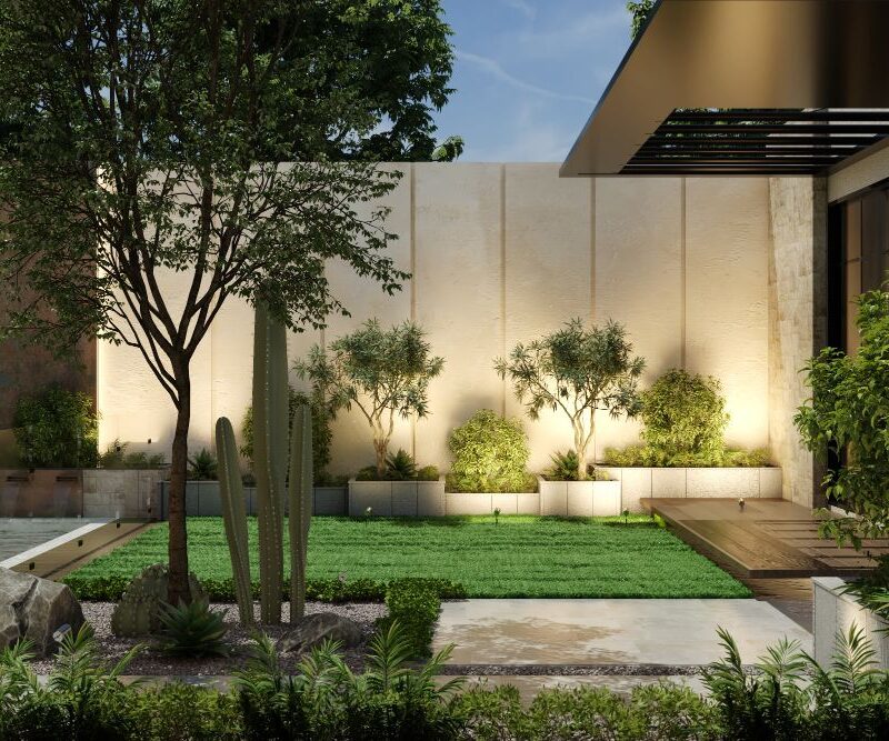 Geniş Bahçe Alanı